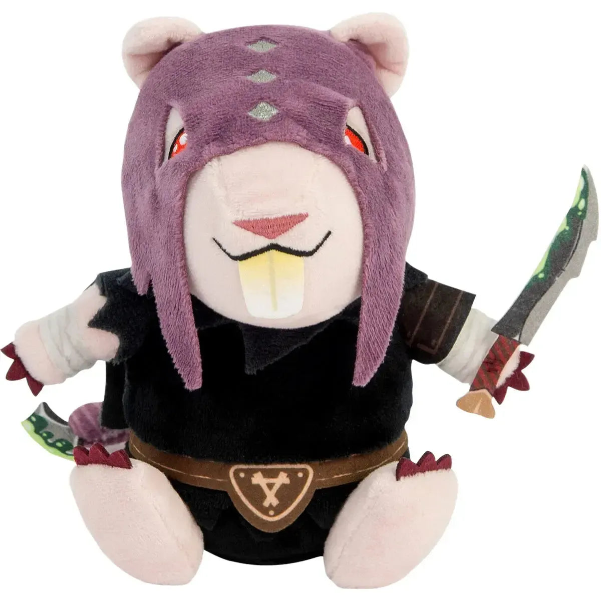 Warhammer-Age-of-Sigmar-Skaven-Deathmaster-Plush-6-Tomy Warhammer Age of Sigmar - Skaven Deathmaster Plush (6") - Tomy - Image 1